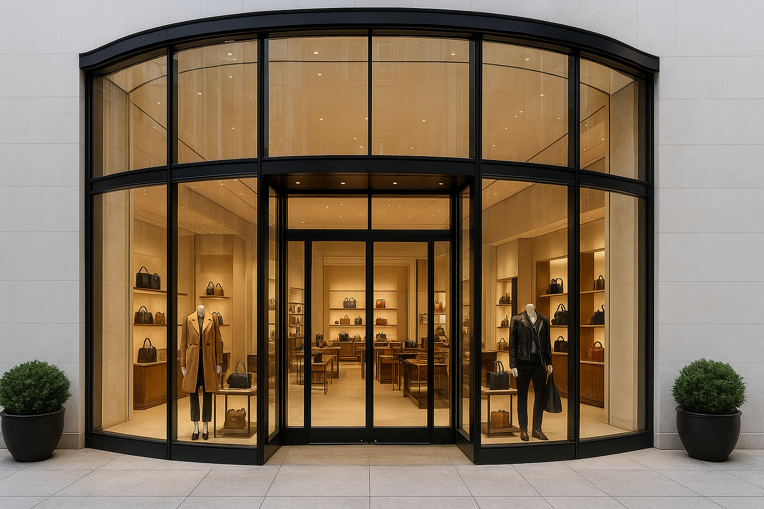 retail storefront glass installation windows and doors nyc brands